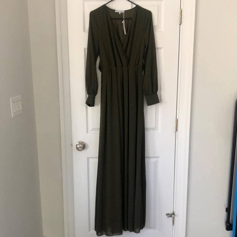 Brand New Olive Green Baltic Born Maxi Dress